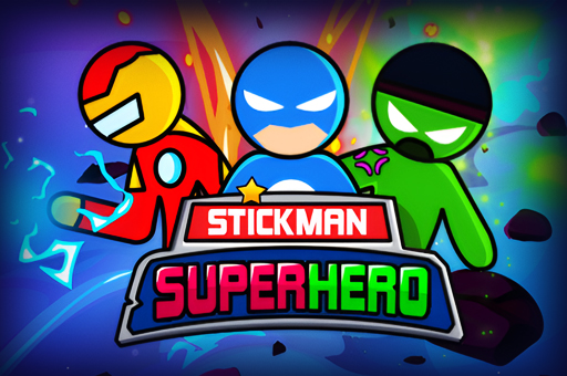 Image Stickman Super Hero